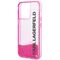Karl Lagerfeld KLHCP14LLCKVF iPhone 14 Pro 6,1" różowy/pink hardcase Liquid Glitter Elong - Apple Cases - Cases - Techbox