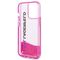 Karl Lagerfeld KLHCP14LLCKVF iPhone 14 Pro 6,1" różowy/pink hardcase Liquid Glitter Elong - Apple Cases - Cases - Techbox