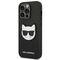 Karl Lagerfeld KLHCP14LSAPCHK iPhone 14 Pro 6,1" hardcase czarny/black Saffiano Choupette Head Patch | Techbox