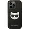 Karl Lagerfeld KLHCP14LSAPCHK iPhone 14 Pro 6,1" hardcase czarny/black Saffiano Choupette Head Patch | Techbox