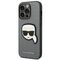 Karl Lagerfeld KLHCP14LSAPKHG iPhone 14 Pro 6,1" srebrny/silver hardcase Saffiano Karl`s Head Patch - Apple Cases - Cases - Techbox