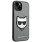 Karl Lagerfeld KLHCP14MSAPCHG iPhone 14 Plus 6,7" hardcase srebrny/silver Saffiano Choupette Head Patch | Techbox