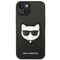 Karl Lagerfeld KLHCP14MSAPCHK iPhone 14 Plus 6,7" hardcase czarny/black Saffiano Choupette Head Patch | Techbox