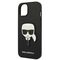 Karl Lagerfeld KLHCP14MSAPKHK iPhone 14 Plus 6,7" czarny/black hardcase Saffiano Karl`s Head Patch | Techbox