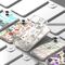 Ringke Fusion Design Armored Sleeve Cover with Gel Frame for iPhone 14 Plus transparent (Floral) (FD637E31) | Techbox