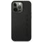 AMG AMHCP14LDOLBK iPhone 14 Pro 6.1 "black / black hardcase Leather Hot Stamped | Techbox