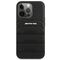 AMG AMHCP14XGSEBK iPhone 14 Pro Max 6,7 "black / black hardcase Leather Debossed Lines - Apple Cases - Cases - Techbox