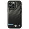 Case BMW BMHCP14L22NBCK iPhone 14 Pro 6.1 "black / black Leather Carbon | Techbox