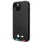 Case BMW BMHCP14M22PTDK iPhone 14 Plus 6.7 "black / black Leather Stamp Tricolor | Techbox