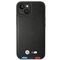 Case BMW BMHCP14M22PTDK iPhone 14 Plus 6.7 "black / black Leather Stamp Tricolor | Techbox