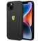 Ferrari FEHCP14MRBUK iPhone 14 Plus 6.7 "black / black hardcase Leather Stamp Sides - Apple Cases - Cases - Techbox