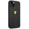 Ferrari FEHCP14MRBUK iPhone 14 Plus 6.7 "black / black hardcase Leather Stamp Sides - Apple Cases - Cases - Techbox