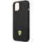 Ferrari FEHCP14MSIBBK iPhone 14 Plus 6.7" black/black hardcase Silicone Metal Logo | Techbox