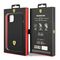 Ferrari FEHCP14SSIBBK iPhone 14 6.1" black/black hardcase Silicone Metal Logo | Techbox