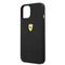 Ferrari FESSIHCP13SBK iPhone 13 mini 5.4" black/black hardcase Silicone | Techbox