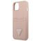 Guess GUHCP13MPSATPP iPhone 13 6.1 "pink / pink hardcase SaffianoTriangle Logo Cardslot | Techbox