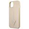 Guess GUHCP13SPSATLE iPhone 13 mini 5,4" beÅ¼owy/beige hardcase SaffianoTriangle Logo - Apple Cases - Cases - Techbox