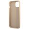 Guess GUHCP13SPSATLE iPhone 13 mini 5,4" beÅ¼owy/beige hardcase SaffianoTriangle Logo - Apple Cases - Cases - Techbox