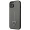 Guess GUHCP13SPSATLG iPhone 13 mini 5,4 "silver / silver hardcase SaffianoTriangle Logo | Techbox