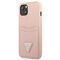 Guess GUHCP13SPSATPP iPhone 13 mini 5,4 "pink / pink hardcase SaffianoTriangle Logo Cardslot | Techbox
