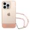 Guess GUHCP14LHGCOHP iPhone 14 Pro 6.1" pink/pink hardcase Translucent Pearl Strap - Apple Cases - Cases - Techbox