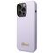 Guess GUHCP14LSLSMU iPhone 14 Pro 6.1" purple/purple hard case Silicone Vintage Gold Logo | Techbox