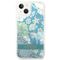Guess GUHCP14MLFLSN iPhone 14 Plus 6,7" zielony/green hardcase Flower Liquid Glitter - Apple Cases - Cases - Techbox