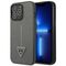 Guess GUHCP14XPSATLG iPhone 14 Pro Max 6.7 "silver / silver hardcase SaffianoTriangle Logo - Apple Cases - Cases - Techbox