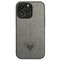 Guess GUHCP14XPSATLG iPhone 14 Pro Max 6.7 "silver / silver hardcase SaffianoTriangle Logo - Apple Cases - Cases - Techbox