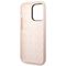 Guess GUHCP14XSLTGP iPhone 14 Pro Max 6.7" pink/pink hardcase Silicone Triangle - Apple Cases - Cases - Techbox