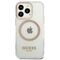 Guess GUHMP13XHTRMD iPhone 13 Pro Max 6.7 "gold / gold hard case Metal Outline Magsafe - Apple Cases - Cases - Techbox