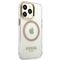 Guess GUHMP13XHTRMD iPhone 13 Pro Max 6.7 "gold / gold hard case Metal Outline Magsafe - Apple Cases - Cases - Techbox
