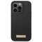 Guess GUHMP14LSBPLK iPhone 14 Pro 6.1" black/black hard case Silicone Logo Plate MagSafe | Techbox