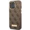 Guess GUHMP14LU4GPRW iPhone 14 Pro 6.1 "brown / brown hard case 4G Logo Plate MagSafe - Apple Cases - Cases - Techbox