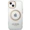 Guess GUHMP14MHTRMD iPhone 14 Plus 6,7" zÅ‚oty/gold hard case Metal Outline Magsafe - Apple Cases - Cases - Techbox