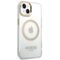 Guess GUHMP14MHTRMD iPhone 14 Plus 6,7" zÅ‚oty/gold hard case Metal Outline Magsafe - Apple Cases - Cases - Techbox