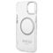 Guess GUHMP14MHTRMS iPhone 14 Plus 6.7" silver/silver hard case Metal Outline Magsafe - Apple Cases - Cases - Techbox
