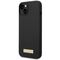 Guess GUHMP14MSBPLK iPhone 14 Plus 6.7" black/black hard case Silicone Logo Plate MagSafe | Techbox