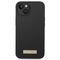 Guess GUHMP14MSBPLK iPhone 14 Plus 6.7" black/black hard case Silicone Logo Plate MagSafe | Techbox
