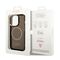 Guess GUHMP14XHTCMK iPhone 14 Pro Max 6.7" black/black hard case Gold Outline Translucent MagSafe - Apple Cases - Cases - Techbox