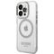 Guess GUHMP14XHTRMS iPhone 14 Pro Max 6.7" silver/silver hard case Metal Outline Magsafe - Apple Cases - Cases - Techbox