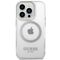 Guess GUHMP14XHTRMS iPhone 14 Pro Max 6.7" silver/silver hard case Metal Outline Magsafe - Apple Cases - Cases - Techbox