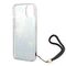 Guess GUOHCP14MHFLSB iPhone 14 Plus 6,7" niebieski/blue hardcase Flower Strap - Apple Cases - Cases - Techbox
