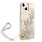 Guess GUOHCP14MHFLSU iPhone 14 Plus 6.7 "purple / purple hardcase Flower Strap | Techbox