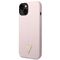 Guess Silicone Triangle Case for iPhone 14 6.1" - Purple | Techbox