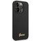 Guess Silicone Vintage Gold Logo iPhone 14 Pro Case - Black - Uncategorized Cases (2) - Cases - Techbox