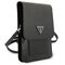 Guess Handbag GUWBSATMBK black / black Saffiano Triangle | Techbox