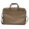Guess Bag GUCB15P4TW 16 "brown / brown Saffiano 4G Triangle Logo - Bags & Backpacks - Laptop Accessories - Techbox