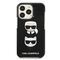 Karl Lagerfeld KLHCP13LTPE2TK iPhone 13 Pro / 13 6,1" hardcase czarny/black Karl&Choupette Head | Techbox