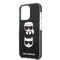 Karl Lagerfeld KLHCP13XTPE2TK iPhone 13 Pro Max 6,7" hardcase czarny/black Karl&Choupette Head | Techbox